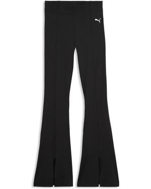 PUMA Essentials Flared Pintuck Tights - Black