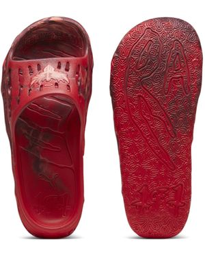 PUMA Sandalias de Baloncesto Mb.03 - Rojo
