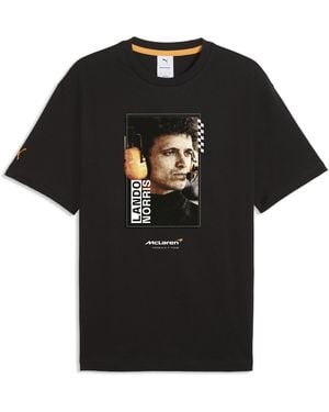PUMA Mclaren Mastercard F1 Team Norris T-Shirt - Black
