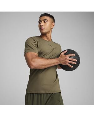 PUMA Soft T-Shirt Cloudspun Da Uomo - Verde
