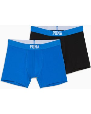 PUMA Boxers, Blauw/Zwart