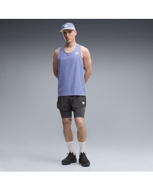 PUMA X Saysky 2-In-1 9" Running Shorts - Blue