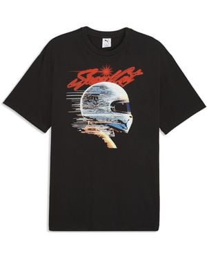 PUMA Graphics Speedcat Relaxed T-Shirt - Black