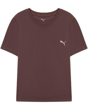 PUMA Strong Cross Back T-Shirt - Purple