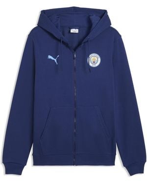 PUMA Manchester City Ftblculture Hooded Jacket - Blue