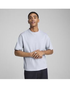 PUMA MMQ Rippstrick-T-Shirt - Weiß