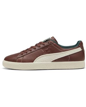 PUMA Sneakers Palais Artisan Clyde Per Donna, Bianco/Marrone/Altro