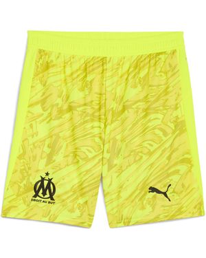 PUMA Shorts Da Portiere Olympique De Marseille 25/26 Da Uomo - Giallo