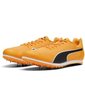 PUMA Evospeed Star 9 Track & Field Sprinting Spikes Shoes - Orange