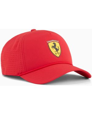 PUMA Standard Scuderia Ferrari Race Trucker Cap Rosso Corsa Ss25 - Red