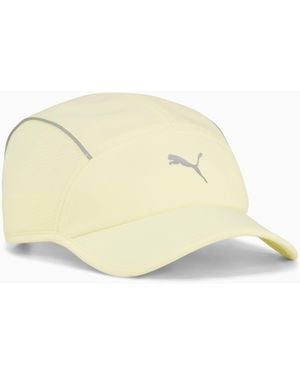PUMA Runner Short Visor 5 Panel Cap - Natural