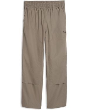 PUMA Essentials Carpenter Woven Trousers - Brown