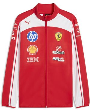 PUMA Scuderia Ferrari Hp Replica Drivers Softshell Jacket - Red