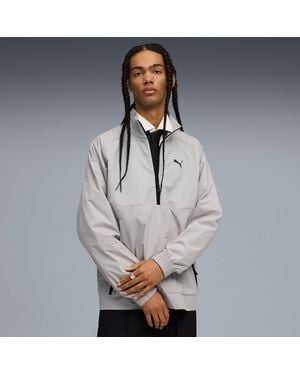 PUMA Tech Half-Zip Crew - Grey