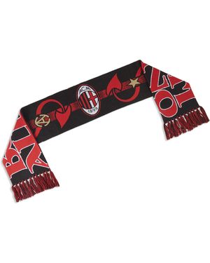 PUMA Bufanda Ac Milan X Slam Jam, Accesoiros, Negro - Rojo