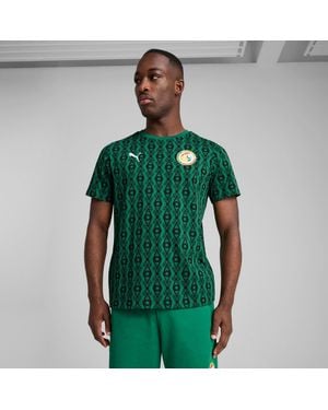 PUMA Senegal All-Over Print Tee Shirt Power - Green