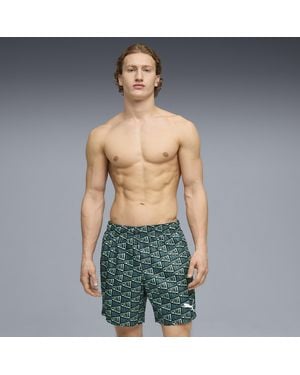 PUMA Shorts Da Bagno Da Uomo, Abbigliamento, Verde