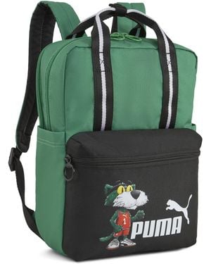 PUMA Super 12 L Kleiner Rucksack Teenager, Accessoires, /Super - Grün