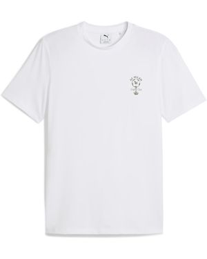 PUMA X Ac Milan Golf-T-Shirt Herren - Weiß
