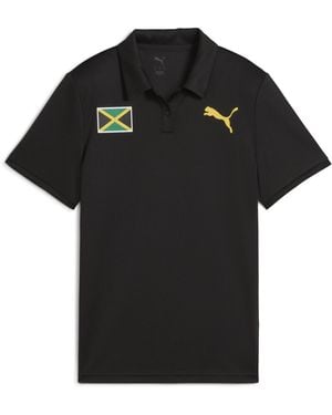 PUMA Polo X Jamaica Performance Da Donna - Nero