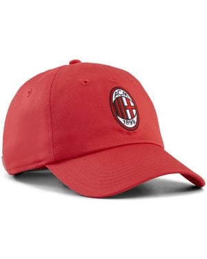 PUMA Ac Milan Ftblessentials Cap - Red