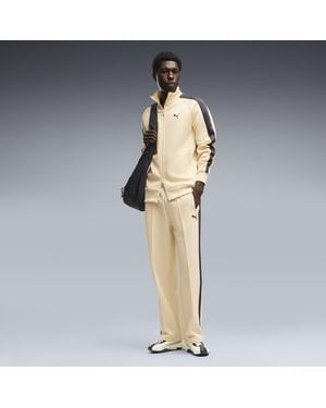 PUMA T7 Relaxed Track Pants - Metallic