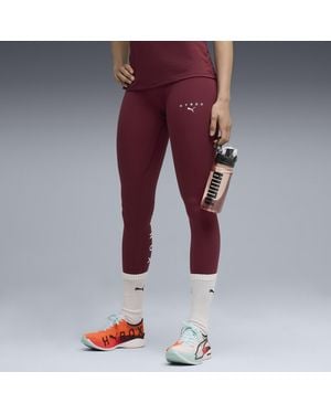 PUMA Leggings X Hyrox Shapeluxe 7/8 Da Donna - Rosso