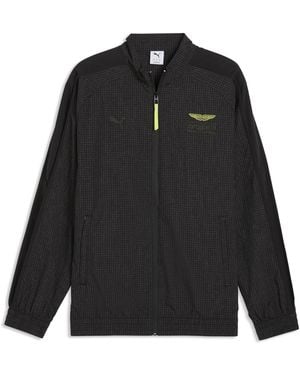 PUMA X Aston Martin Aramco F1 Team T7 Track Jacket - Black