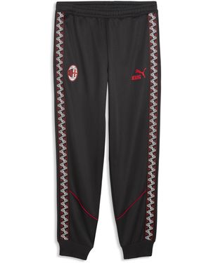 PUMA Pantalones Ac Milan King Anthem Para Hombre, Accesoiros, Gris - Negro