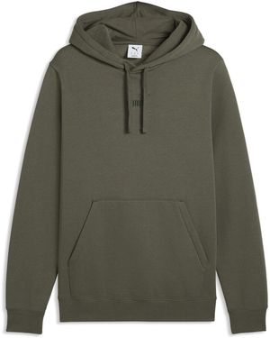 PUMA Essentials No.1 Logo Fleece Hoodie - Green