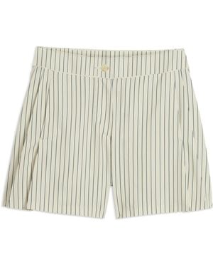 PUMA Shorts De Golf X Arnold Palmer Pinstripe Para Mujer, Accesoiros, Blanco - Neutro