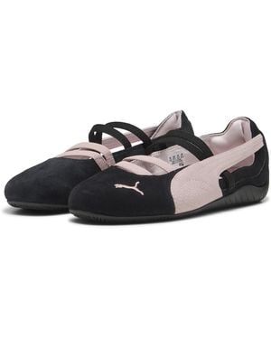 PUMA Speedcat Suede Ballet Trainers Shoes - White