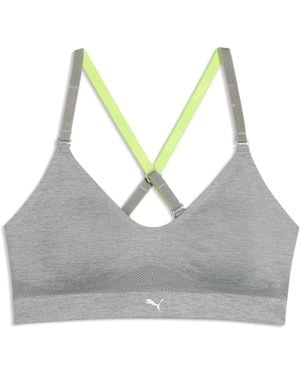 PUMA Sport-Bralette Damen, Kleidung - Grau