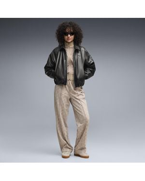 PUMA Snake Pack Printed T7 Straight Pants - Black