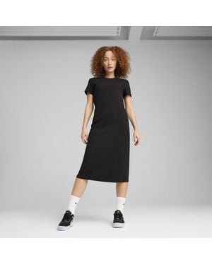 PUMA Her Kleid Damen - Schwarz