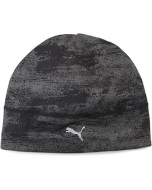 PUMA Run Running Mid Crown Skull Beanie - Gray