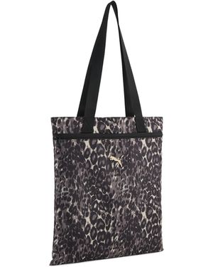 PUMA Pop Tote Desert Dust-animal Aop Tote Bag For Desert Dust-animal Aop One Size - Multicolour