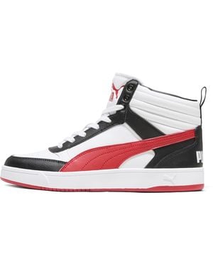 PUMA Dribble Mid Top Sneakers - White
