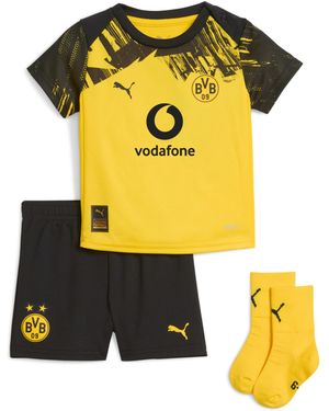 PUMA Borussia Dortmund 25/26 Heimtrikot Baby-Kit Baby, Kleidung, Faster/Schwarz - Gelb