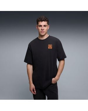 PUMA Dia De Muertos Graphic T-Shirt - Black