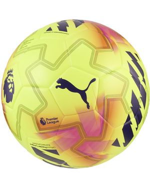 PUMA Orbita Match Premier League Lights Voetbal (Fifa-Kwaliteit) Geel/Meerkleurig, Maat - Metallic