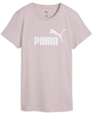 PUMA Ess No. 1 Logo T-Shirt - Pink