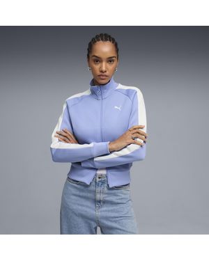 PUMA T7 Short Track Jacket - Blue