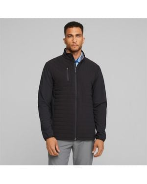 PUMA Golf Scotia Quilted Jacket - Black