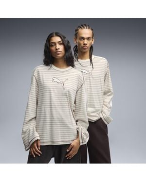 PUMA T7 Langarmshirt Kleidung - Natur