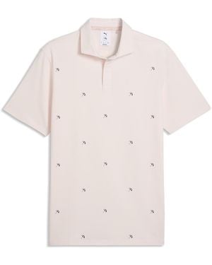 PUMA X Arnold Palmer Modalon Umbrella Polo - Pink