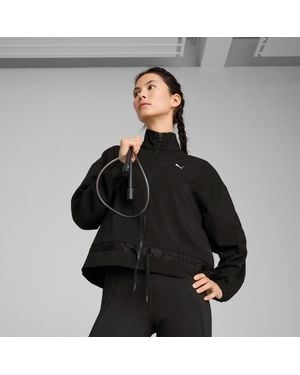 PUMA Lace Woven Jacket - Black