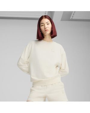 PUMA Sudadera Ess Elevated Comfort Para Mujer, Accesoiros - Blanco