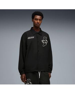 PUMA X Represent Coaches Jacket - Black