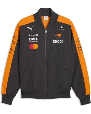 PUMA Mclaren Mastercard F1 Team Replica Bomber Jacket - Black